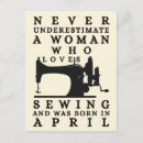 Search for seamstress birthday cards For her