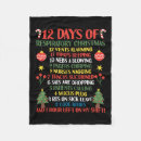 Search for 12 days of christmas blankets Xmas
