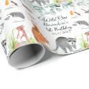 Search for woodland animal wrapping paper Whimsical