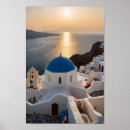 Search for santorini travel posters Mediterranean