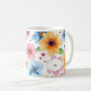 Search for watercolor floral pattern mugs Modern