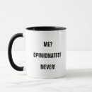 Search for opinionated mugs Typography