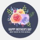 Search for mothers day rose stickers Watercolor