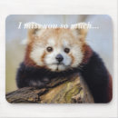 Search for red panda mousepads Bear
