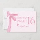 Search for sweet 16 thank you cards Coquette