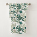Search for monstera leaf bath towels Nature