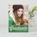 Search for green graduation invitations Graduate