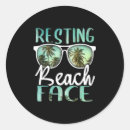 Search for funny vacation stickers Retro