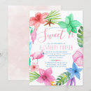 Search for hawaiian luau sweet 16 invitations Flamingo