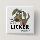 Search for my dog badges Cartoon