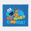 Search for cookie blankets Seasame st