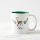 Search for rustic reindeer mugs Watercolor