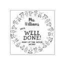 Search for teachers name rubber stamps Encouragement