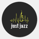Search for cool jazz stickers Saxophone