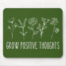 Search for positive thinking mousepads Flower