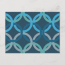 Search for geometric design patterns postcards Modern