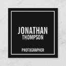 Search for modelling business cards Photographer