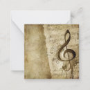 Search for instrument note cards Vintage