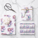 Search for the little mermaid wrapping paper For her