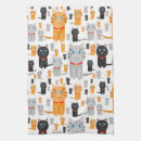 Search for grey cat tea towels Kittens