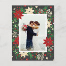 Search for christmas wedding announcement cards Holly