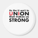 Search for unions magnets Strike