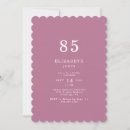 Search for plum birthday invitations Simple