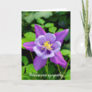 Search for columbine cards Purple