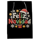 Search for feliz navidad gift bags Xmas