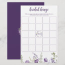Search for purple bridal shower games Lavender
