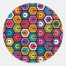 Search for geometric hexagon stickers Abstract