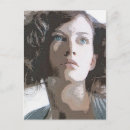 Search for graphic arts postcards Woman