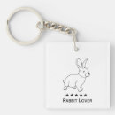 Search for rabbit lover key rings Bunnies