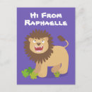 Search for lion illustration postcards Leo