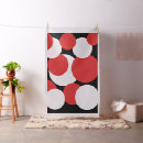 Search for black white polka dots fabric Circles