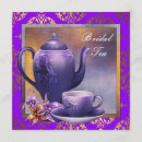 Search for purple orchid invitations Gold