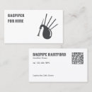 Search for bagpipes business cards Performer