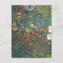 Search for klimt flower garden postcards Farm