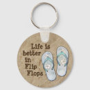 Search for flip flop key rings Life is better