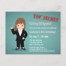 Search for secret birthday invitations Spy