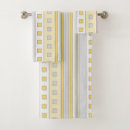 Search for yellow and grey bath towels Geometric