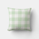 Search for green and white gingham cushions Buffalo
