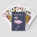 Search for pink flamingo playing cards Animal