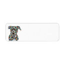 Search for best friend return address labels Dog lover