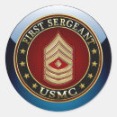 Search for military rank stickers Sendoff marine first sergeant