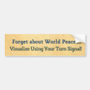 Search for world peace bumper stickers Signal