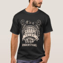 Search for sharpe tshirts It's