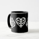 Search for playing card suits mugs Hearts