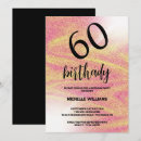 Search for disco 60th birthday invitations Black