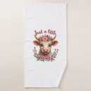 Search for cow bath towels Kawaii